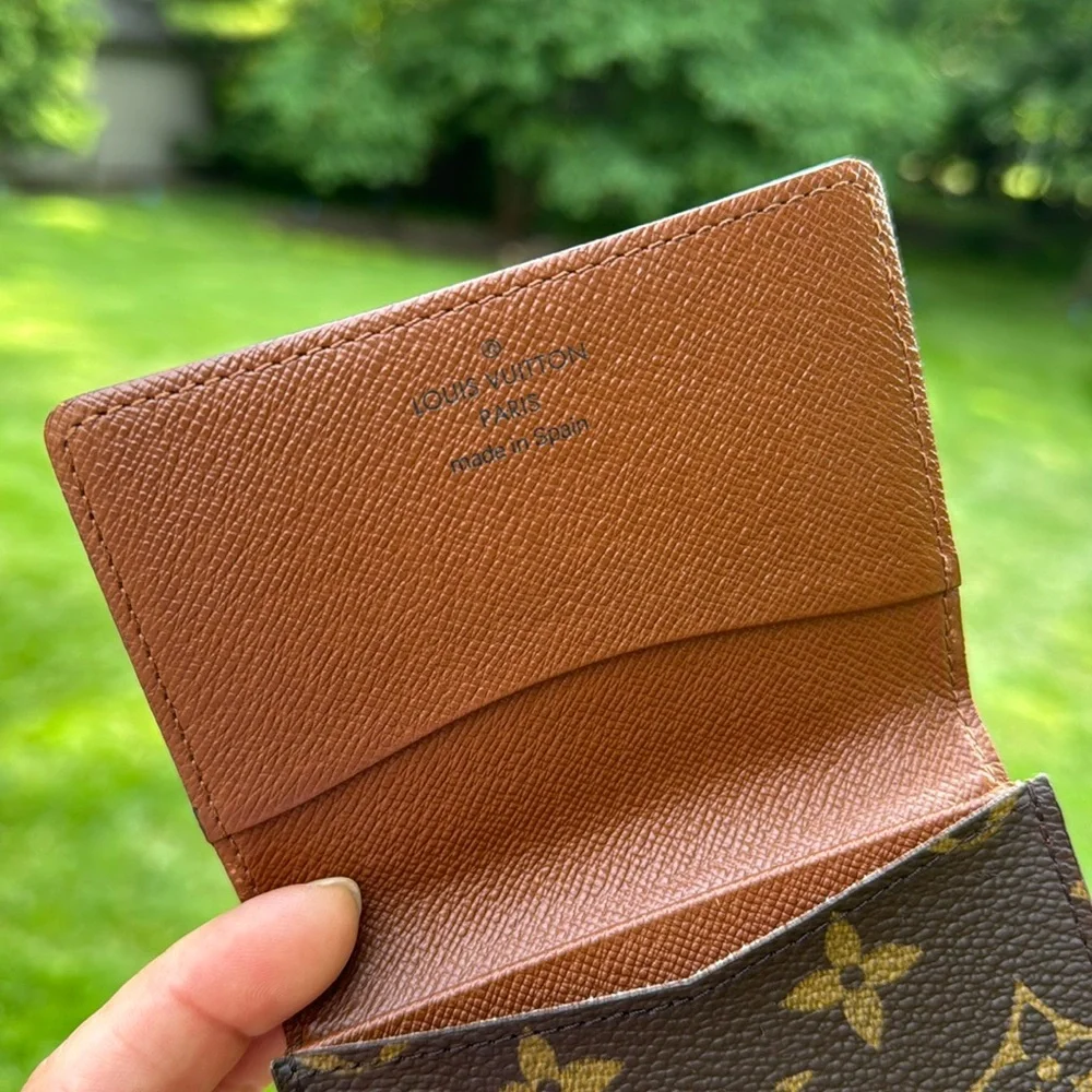 🔥SOLD🔥AUTHENTIC LOUIS VUITTON ENVELOPE CARD CASE WALLET CODE # CA0054 - Picture 7 of 16